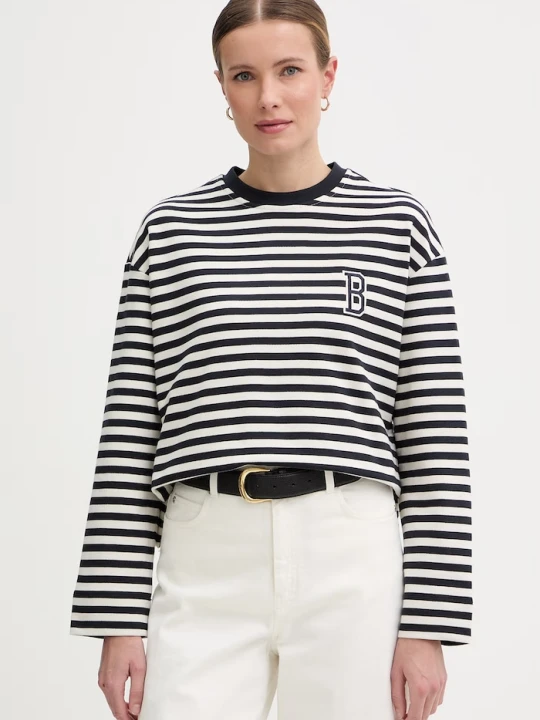 Zdjęcie produktu Barbour bluza damska bawełniana Gabby czarny