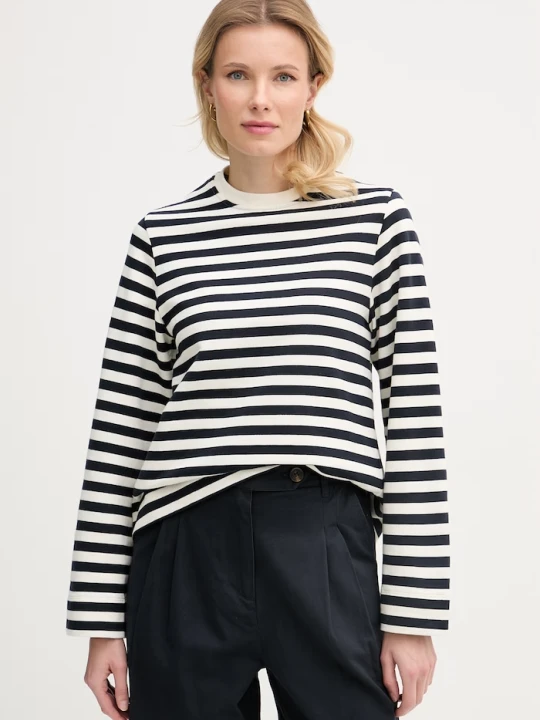 Zdjęcie produktu Barbour bluza damska bawełniana Layla beżowy