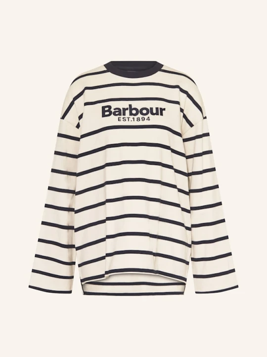 Zdjęcie produktu Barbour Bluza Nierozpinana Oversize Maeve weiss