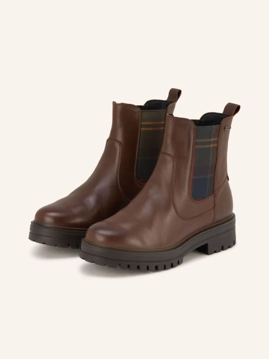 Zdjęcie produktu Barbour Botki Chelsea Amberley braun CIEMNOBRĄZOWY