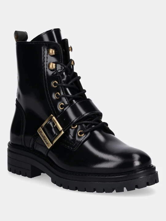 Zdjęcie produktu Barbour botki skórzane Ouseburne czarny