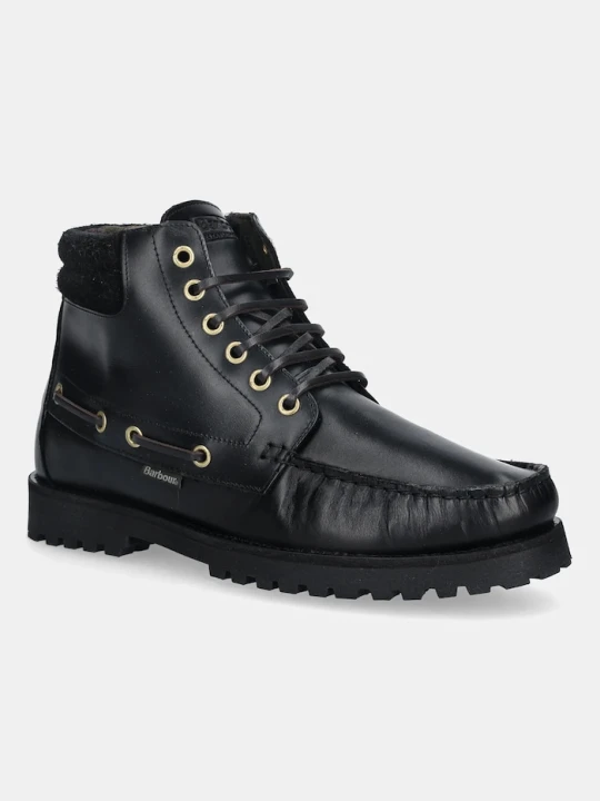 Zdjęcie produktu Barbour buty skórzane Tiller czarny
