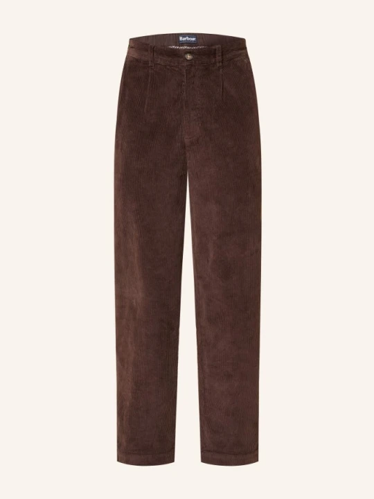 Zdjęcie produktu Barbour Chinosy Ze Sztruksu Stretch braun CIEMNOBRĄZOWY