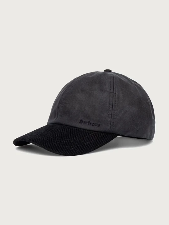 Zdjęcie produktu Barbour czapka z daszkiem damska bawełniana granatowy