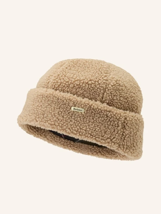 Zdjęcie produktu Barbour Czapka Z Pluszowego Materiału Cathy beige