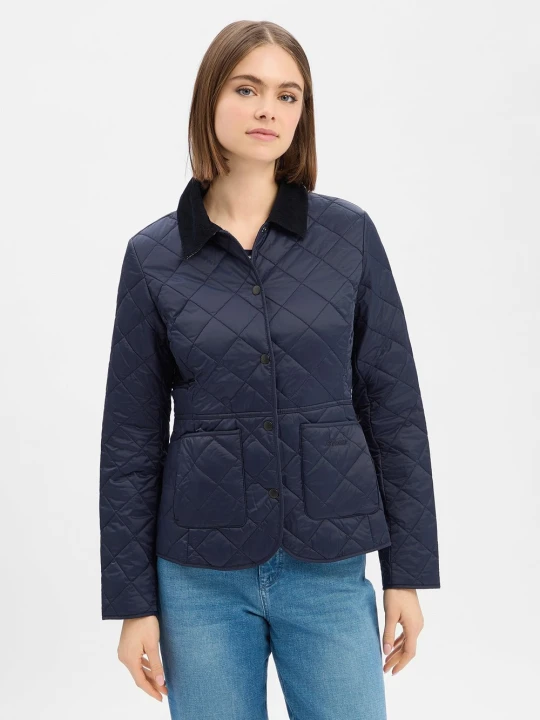 Zdjęcie produktu Barbour kurtka pikowana - Deveron Kobiety niebieski