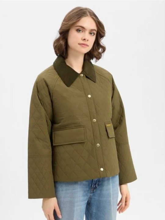Zdjęcie produktu Barbour kurtka pikowana - Kirby Kobiety zielony
