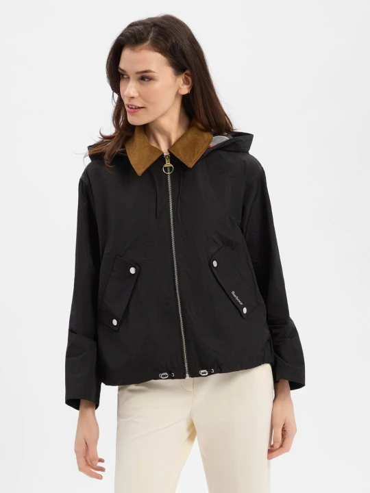 Zdjęcie produktu Barbour kurtka przeciwdeszczowa - Weaver Kobiety czarny