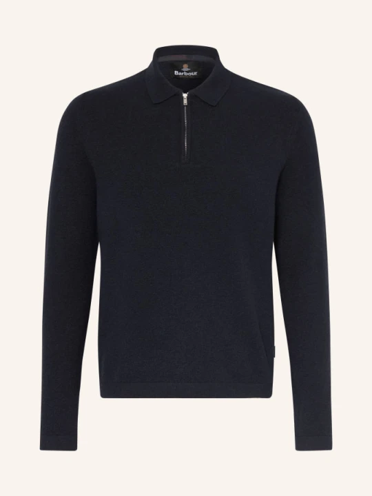 Zdjęcie produktu Barbour Dzianinowa Koszulka Polo blau GRANATOWY