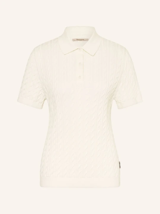 Zdjęcie produktu Barbour Dzianinowa Koszulka Polo weiss KREMOWY