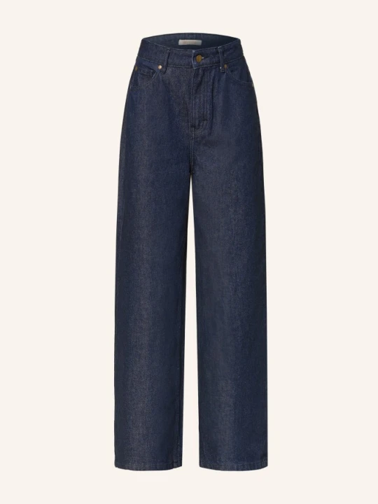 Zdjęcie produktu Barbour Jeansy Wide Leg Maisie blau IN72 Dark Indigo Wash