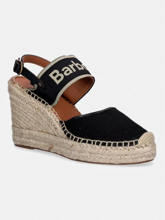 Zdjęcie produktu Barbour espadryle damskie Lyndhurst czarny