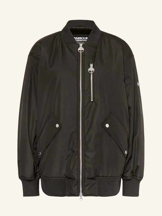 Zdjęcie produktu Barbour International Bluzon Kuala schwarz CZARNY