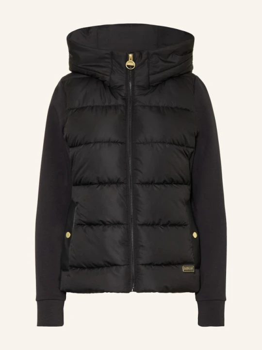 Zdjęcie produktu Barbour International Kurtka Pikowana Conway Z Mieszanki Materiałów schwarz CZARNY