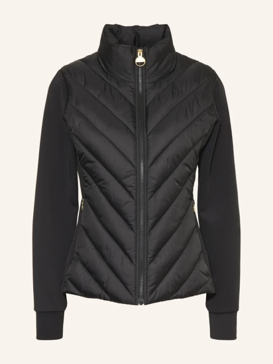 Zdjęcie produktu Barbour International Kurtka Pikowana Luxara Z Mieszanki Materiałów schwarz CZARNY