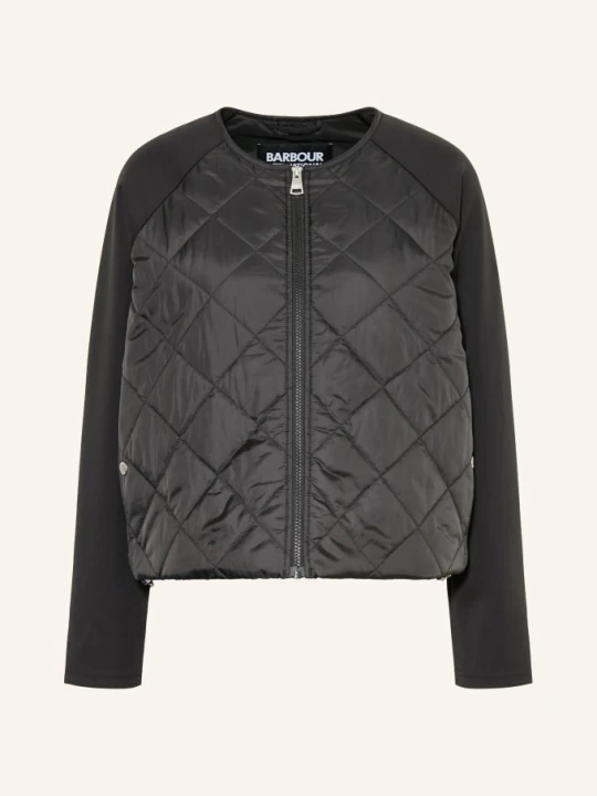 Zdjęcie produktu Barbour International Kurtka Pikowana Seren Z Mieszanki Materiałów schwarz CZARNY