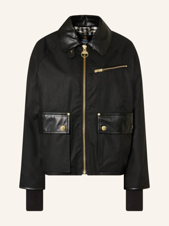 Zdjęcie produktu Barbour International Kurtka Polowa Donnington schwarz CZARNY