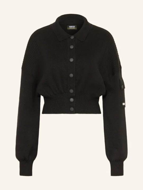 Zdjęcie produktu Barbour International Sweter Gigi schwarz CZARNY