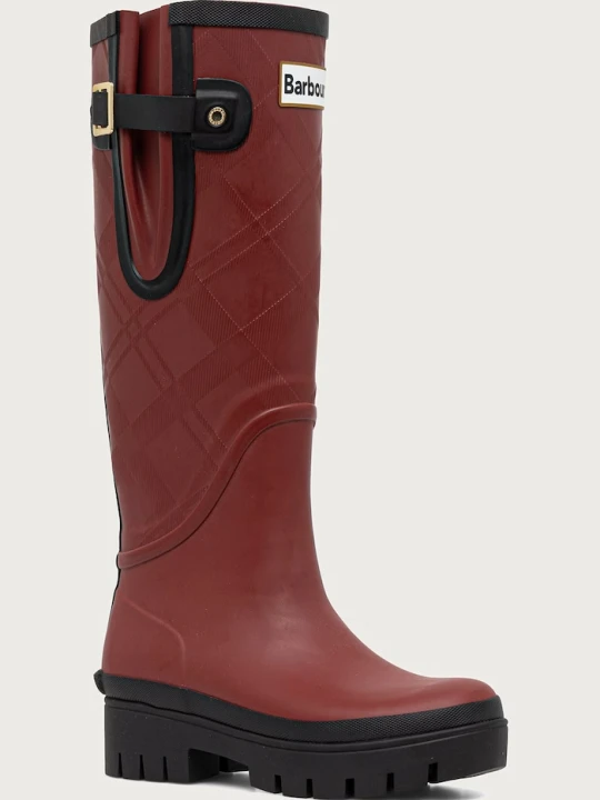 Zdjęcie produktu Barbour kalosze damskie Leighton czerwony
