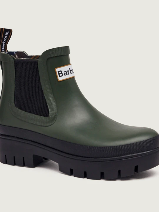 Zdjęcie produktu Barbour Kalosze Halton Chelsea oliwkowy