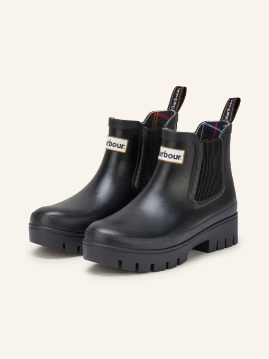 Zdjęcie produktu Barbour Kalosze Halton schwarz CZARNY