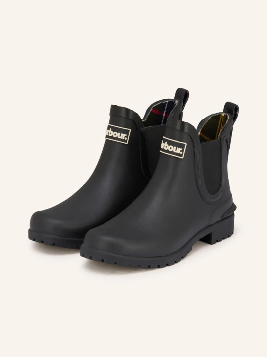 Zdjęcie produktu Barbour Kalosze Wilton schwarz CZARNY
