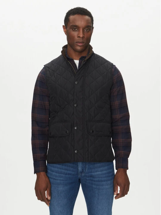 Zdjęcie produktu Barbour Kamizelka New Lowerdale MGI0245NY71 Granatowy Regular Fit