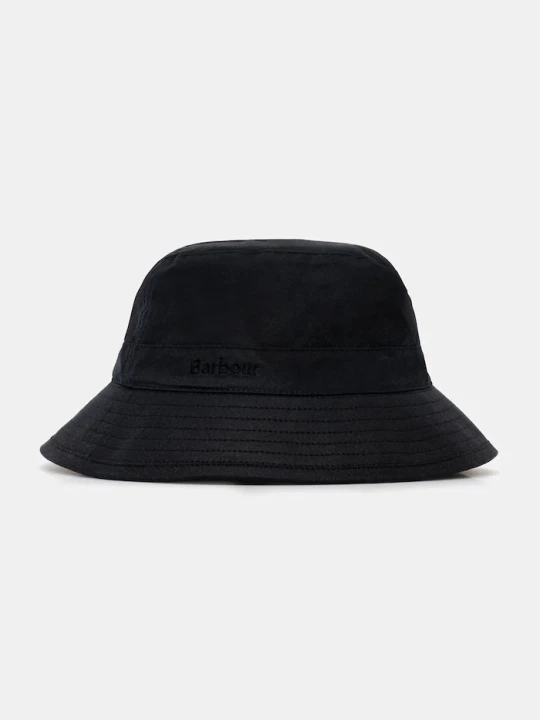 Zdjęcie produktu Barbour kapelusz bawełniany Wax Sports granatowy