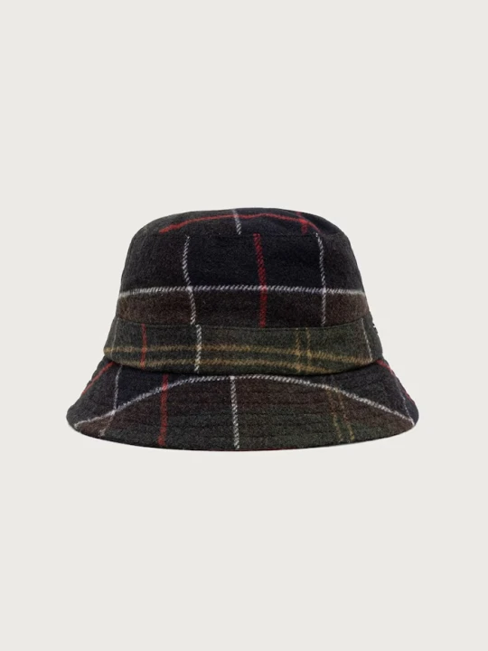 Zdjęcie produktu Barbour kapelusz damski z dodatkiem wełny turkusowy