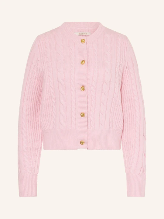 Zdjęcie produktu Barbour Kardigan Elina rosa RÓŻOWY