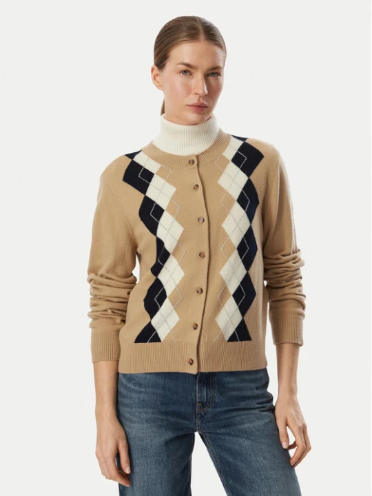 Zdjęcie produktu Barbour Kardigan Mariana LKN1823BE93 Beżowy Regular Fit
