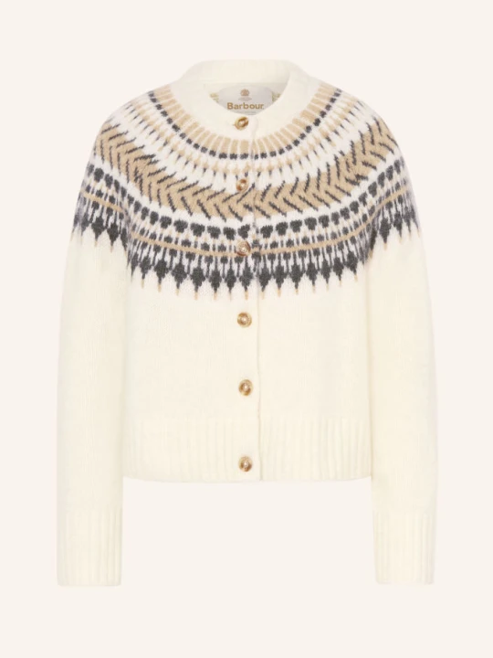Zdjęcie produktu Barbour Kardigan Pauline Z Alpaki weiss biały