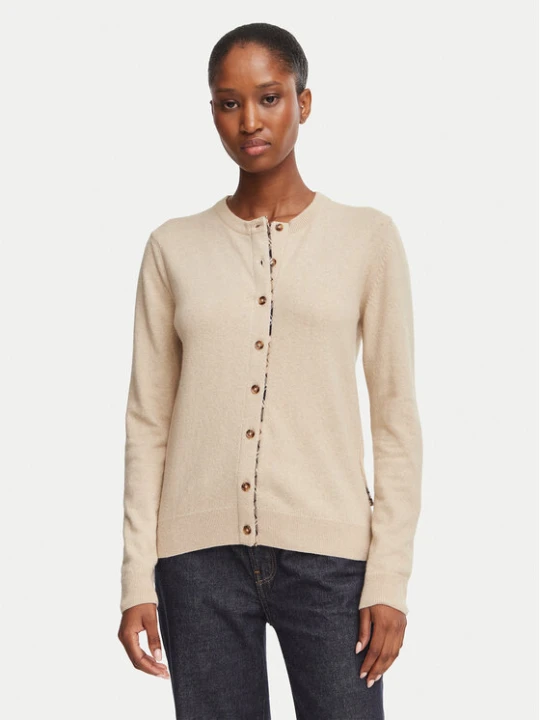 Zdjęcie produktu Barbour Kardigan Pendle LKN1076BE54 Beżowy Regular Fit
