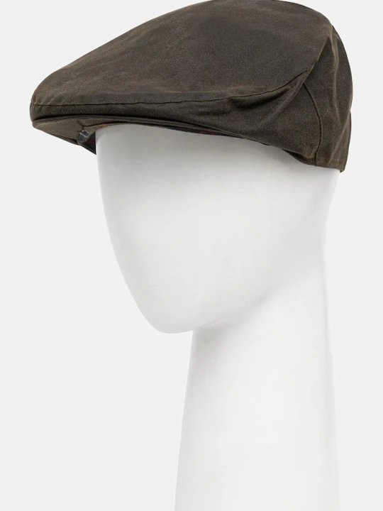 Zdjęcie produktu Barbour kaszkiet męski bawełniany zielony