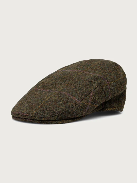 Zdjęcie produktu Barbour kaszkiet męski wełniany zielony