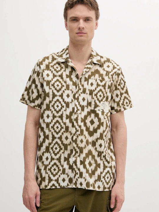Zdjęcie produktu Barbour koszula bawełniana Homelane Printed S / S Relaxed Fit Shirt