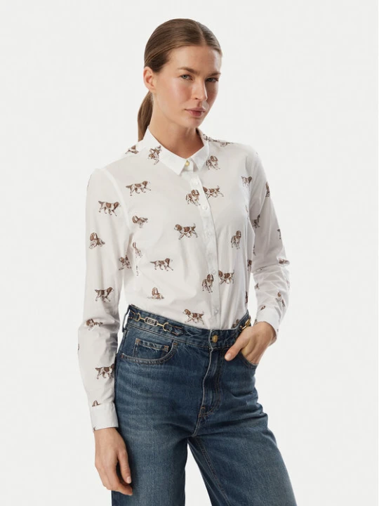 Zdjęcie produktu Barbour Koszula Brambles LSH1644MI96 Biały Slim Fit