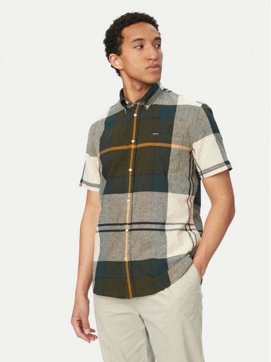 Zdjęcie produktu Barbour Koszula Douglas MSH5077TN51 Zielony Regular Fit