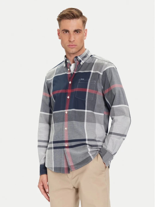 Zdjęcie produktu Barbour Koszula Dunoon MSH4980TN21 Szary Regular Fit