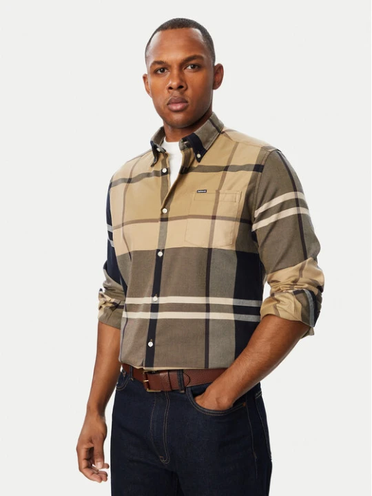 Zdjęcie produktu Barbour Koszula Dunoon MSH4980TN39 Beżowy ciemny Regular Fit