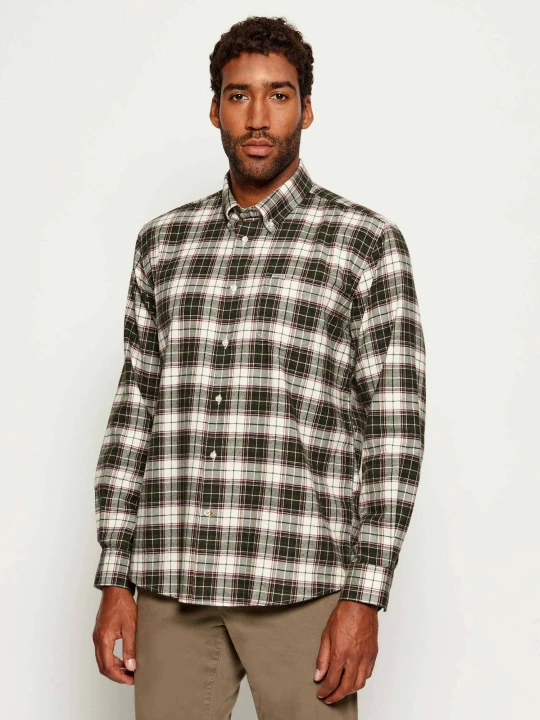 Zdjęcie produktu Barbour Koszula Telfield | Regular Fit oliwkowy