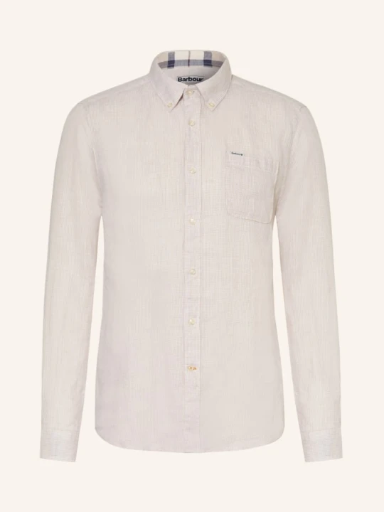Zdjęcie produktu Barbour Koszula Z Lnu Linton Tailored Fit beige
