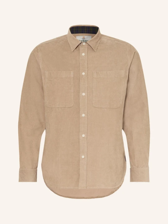 Zdjęcie produktu Barbour Koszula Z Sztruksu O Kroju Comfort Fit braun CAMELOWY
