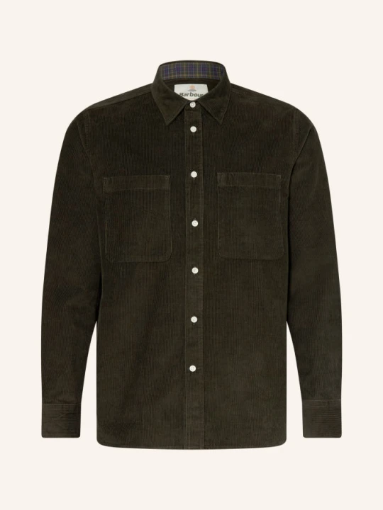 Zdjęcie produktu Barbour Koszula Z Sztruksu O Kroju Comfort Fit gruen CIEMNOZIELONY