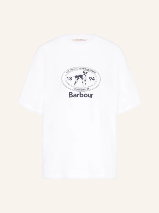 Zdjęcie produktu Barbour Koszulka Fern weiss BIAŁY
