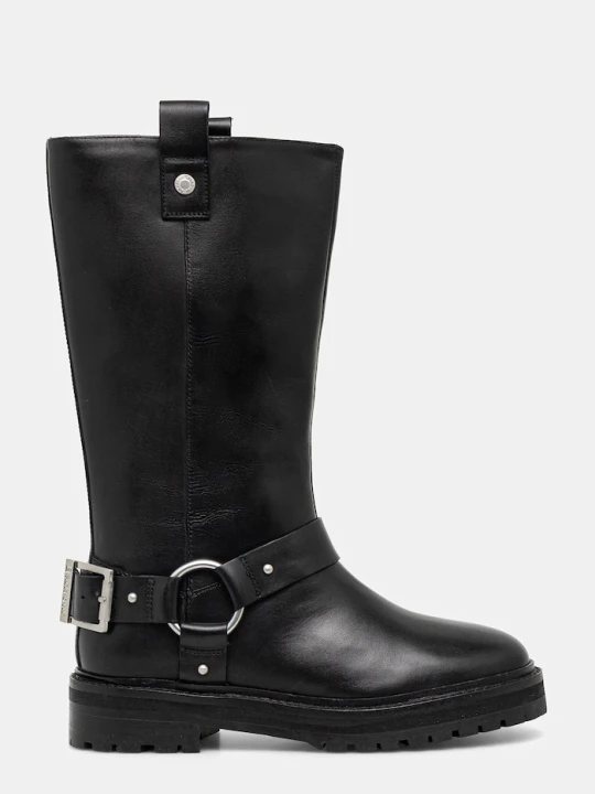 Zdjęcie produktu Barbour kozaki skórzane Freya czarny