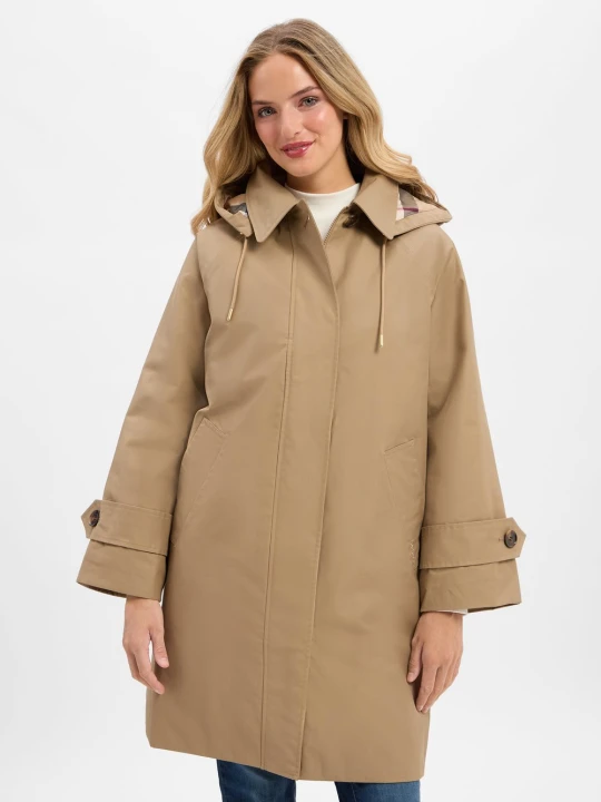 Zdjęcie produktu Barbour Krótki płaszcz - Sadie Kobiety beżowy