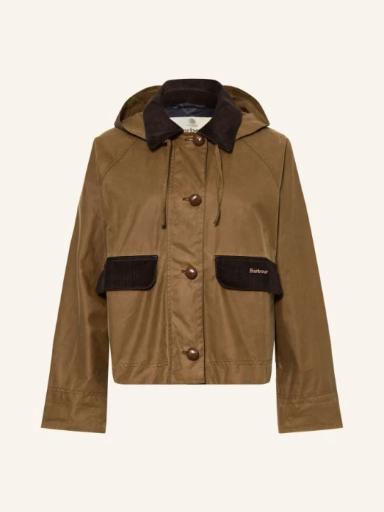 Zdjęcie produktu Barbour Kurtka Adina Z Odpinanym Kapturem braun brązowy