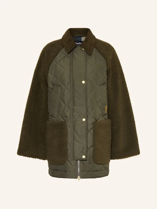 Zdjęcie produktu Barbour Kurtka Barden Z Mieszanki Materiałów gruen OLIWKOWY