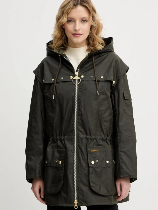 Zdjęcie produktu Barbour kurtka bawełniana Aberford zielony